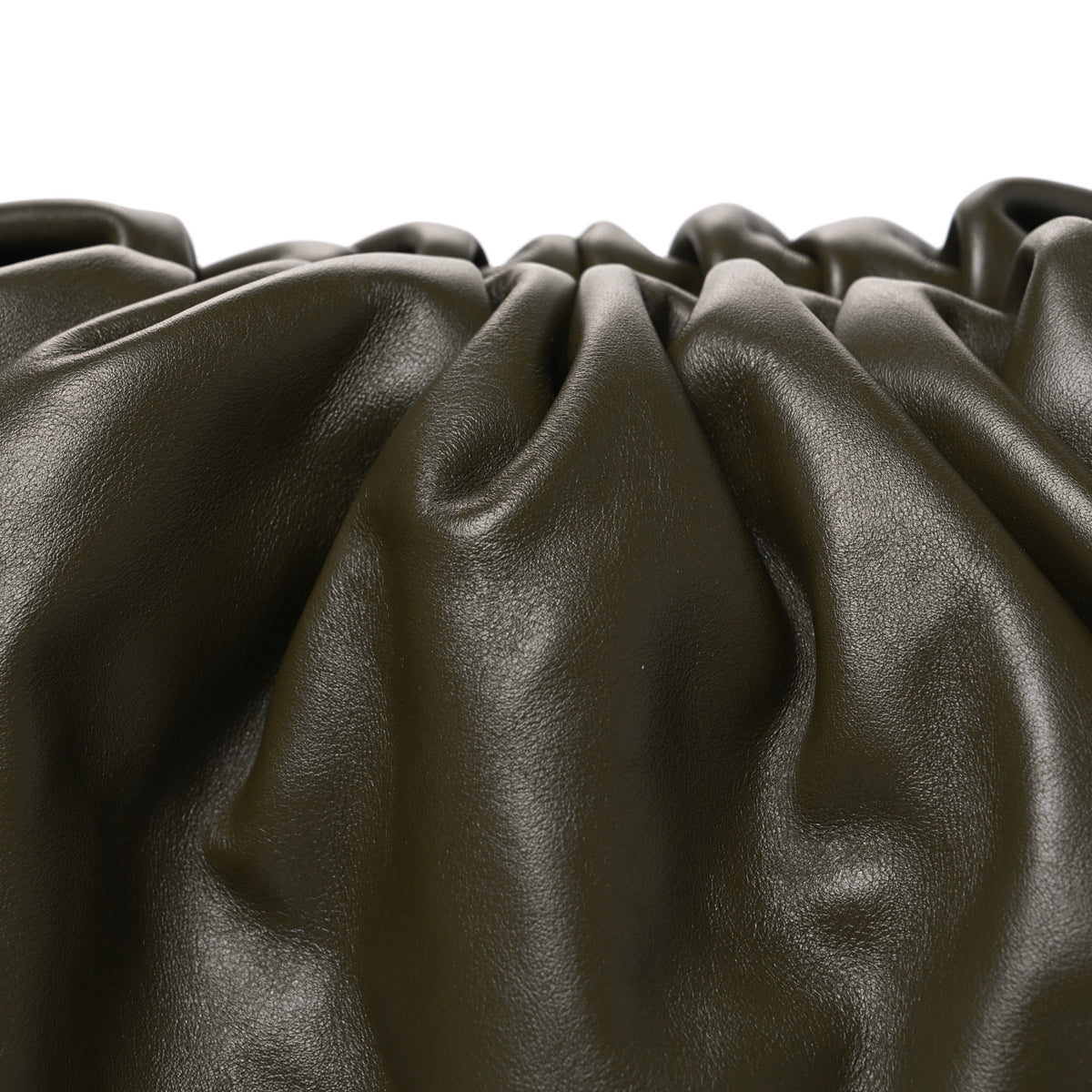 Bottega Veneta Smooth Butter Calf The Pouch Oversized Clutch Mud 8 of 10