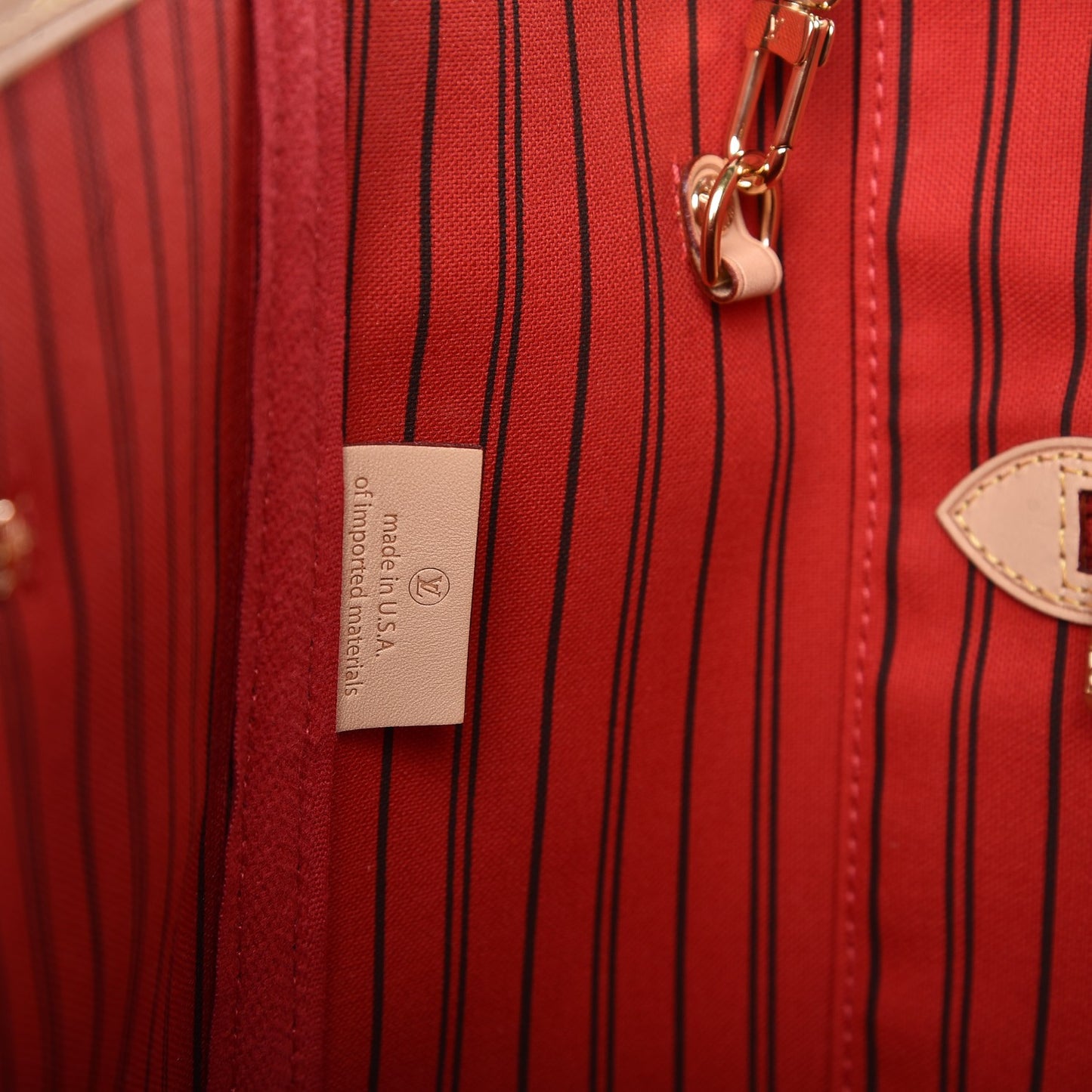 Monogram Neo Neverfull MM Cherry