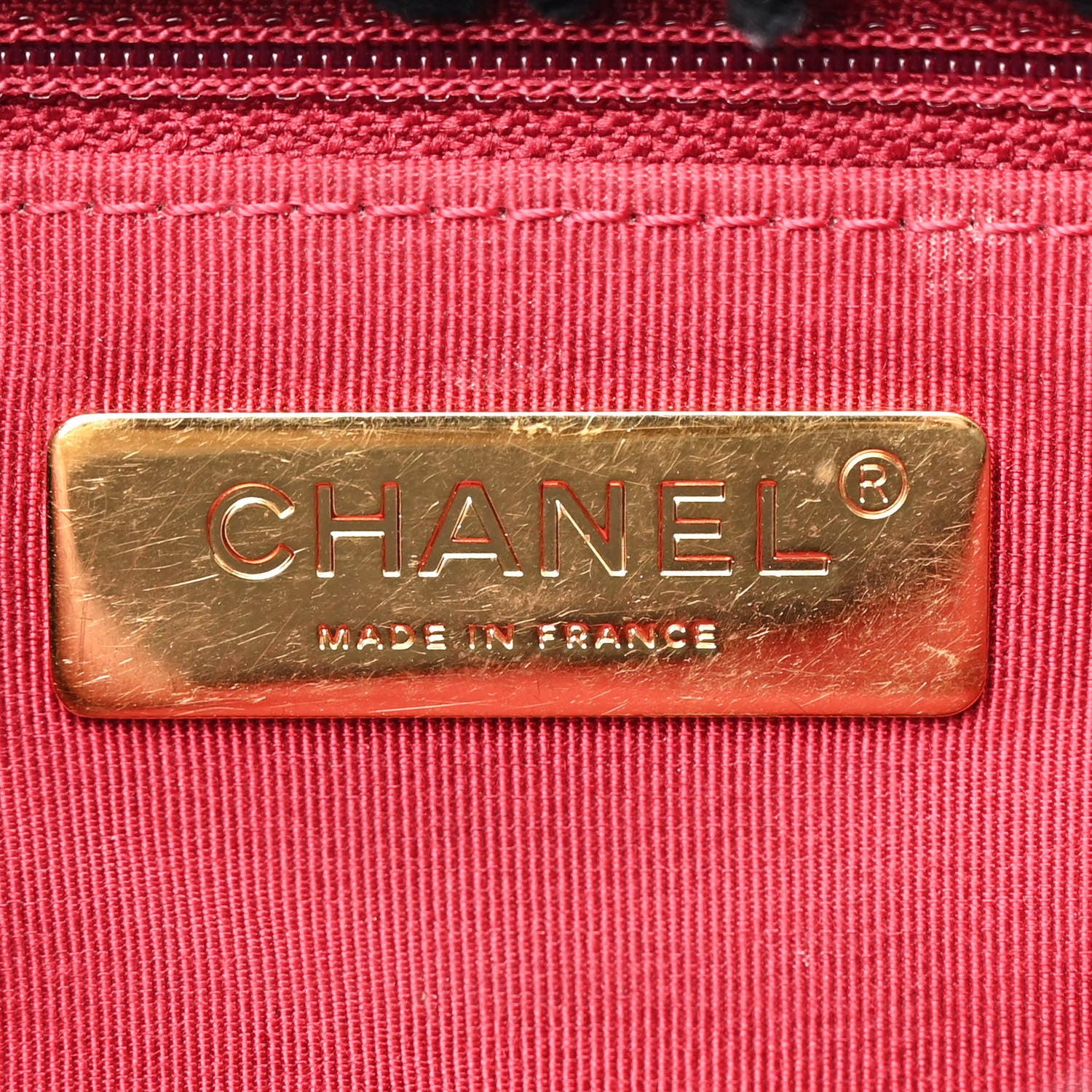 Chanel Tweed Quilted Medium Chanel 19 Flap Black 6 of 13