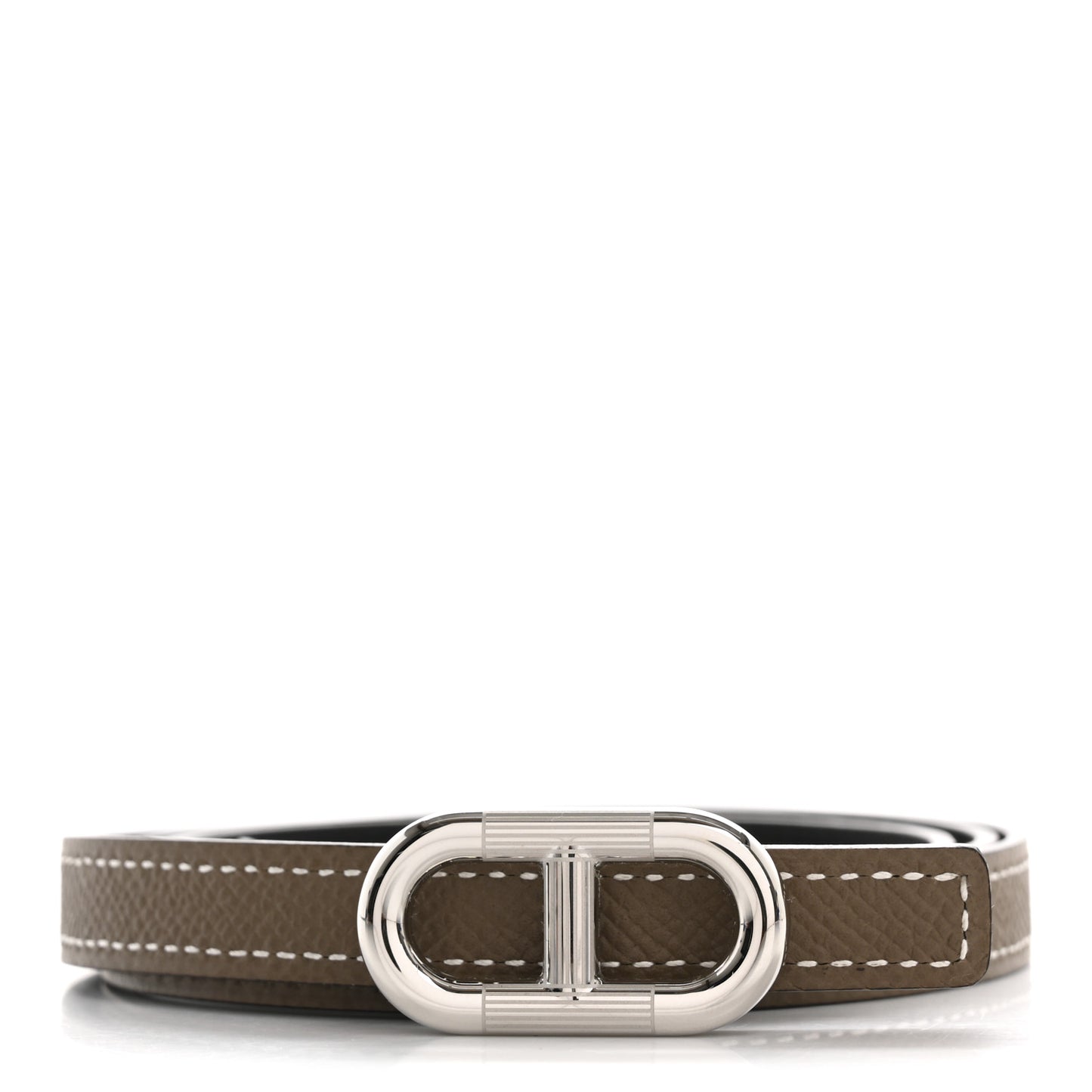 Swift Epsom 13mm Maillon H 90 36 Belt Black Etoupe