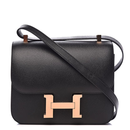 Hermes Epsom Constance 24 Black 1 of 25