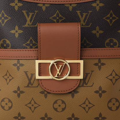 Louis Vuitton Reverse Monogram Dauphine Hobo MM 8 of 8