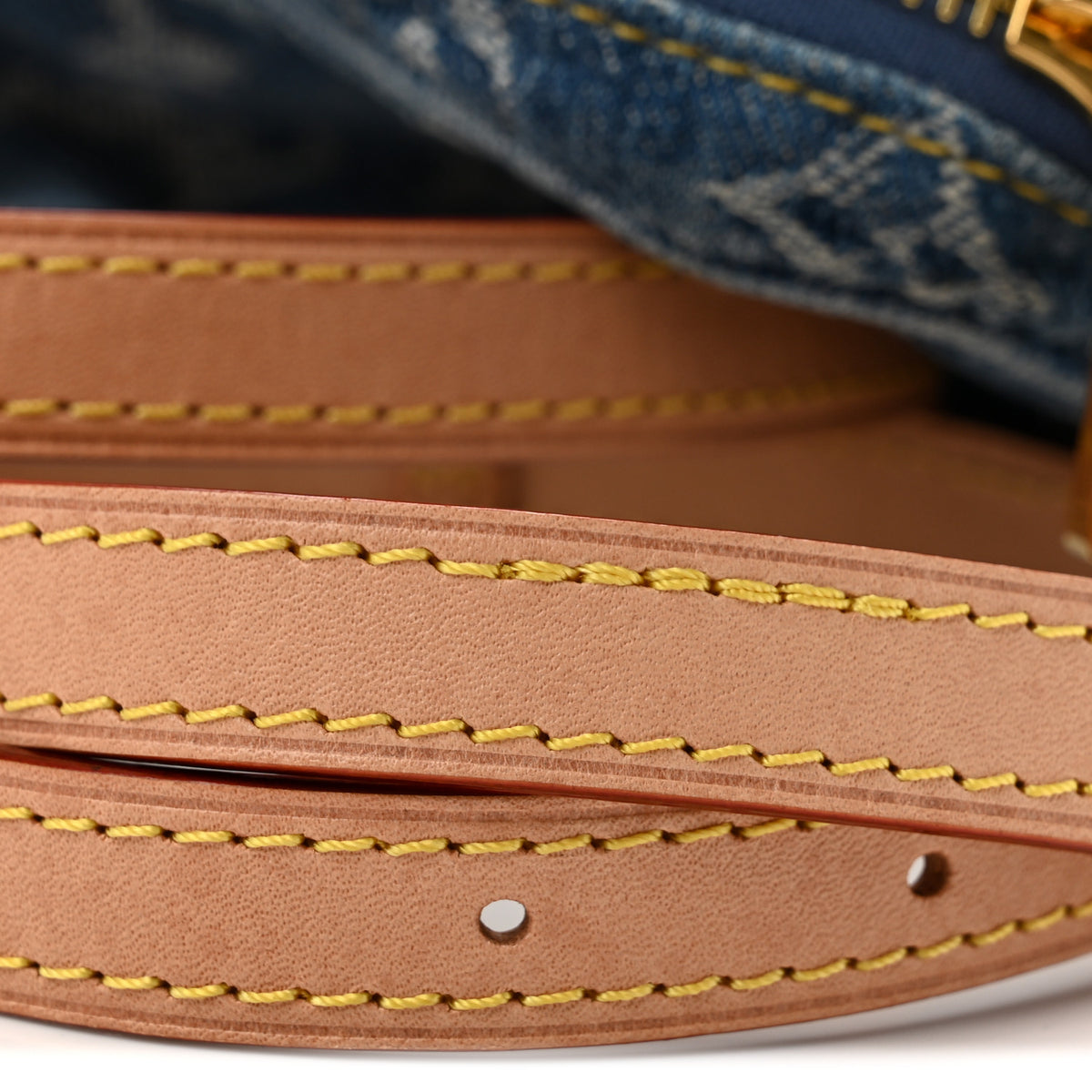 Louis Vuitton Denim Fairfax Pochette Blue 11 of 12