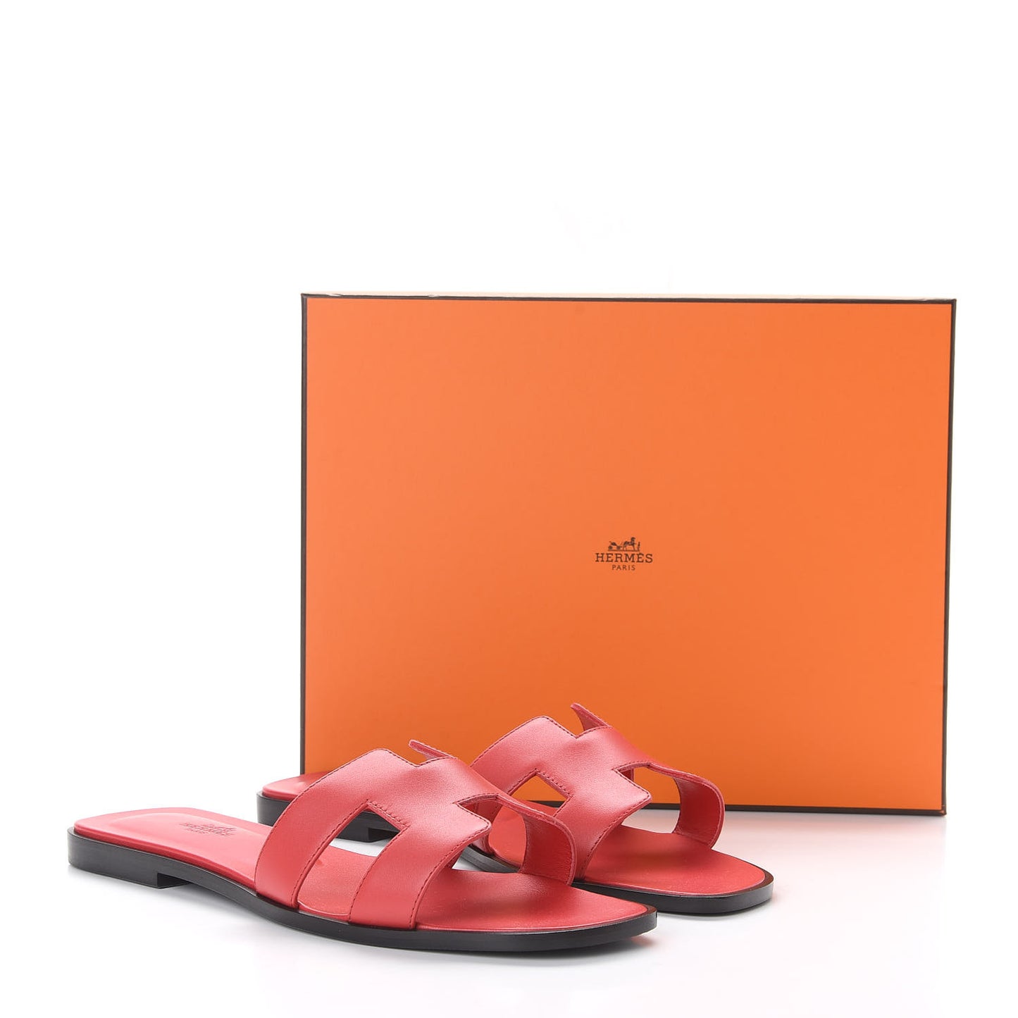 Calfskin Oran Sandals 40 Rose Cotinga
