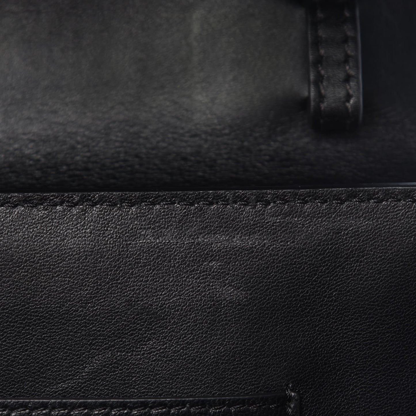 Calfskin Flower Embroidered Medium DV One Satchel Black