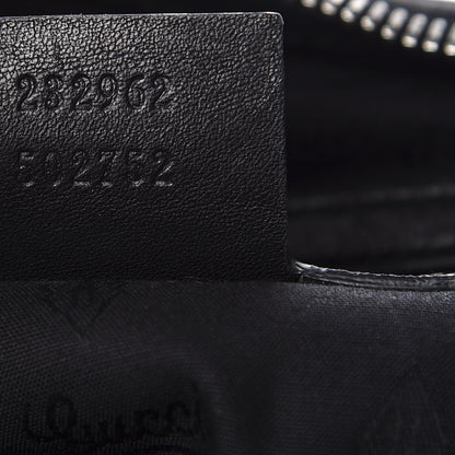 Gucci Guccissima Medium GG Twins Hobo Black 6 of 13