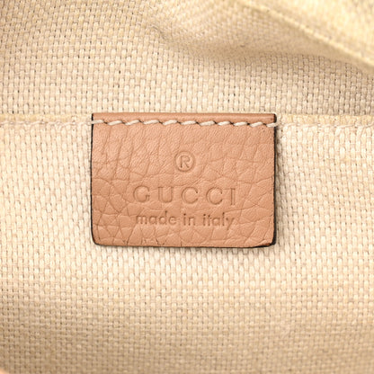 Gucci Pebbled Calfskin Small Soho Disco Bag Camelia 6 of 18