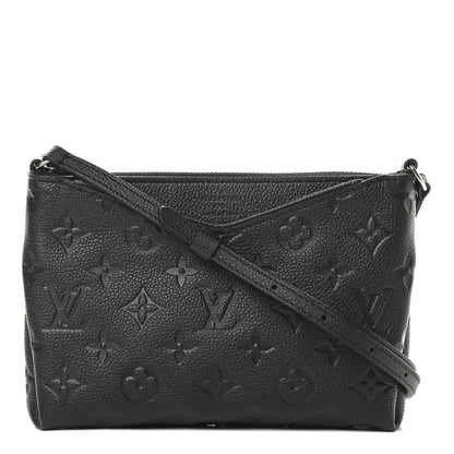 Louis Vuitton Empreinte Pallas Crossbody Black 1 of 10