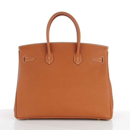 Hermes Togo Birkin 35 Gold 6 of 19