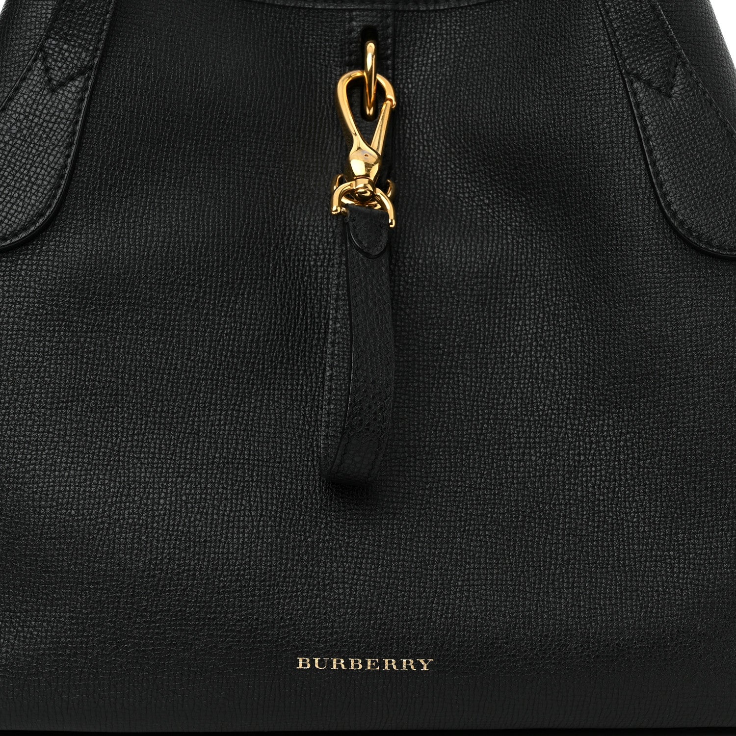 Burberry Grainy Calfskin Medium Honeybrook Tote Black 12 of 12