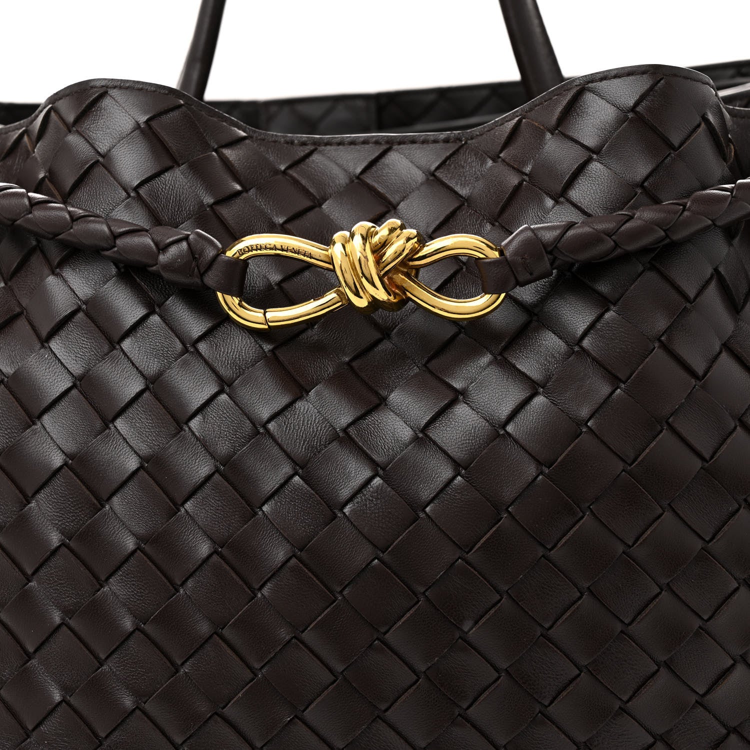 Bottega Veneta Nappa Intrecciato Large Andiamo Shoulder Bag Fondant 7 of 10