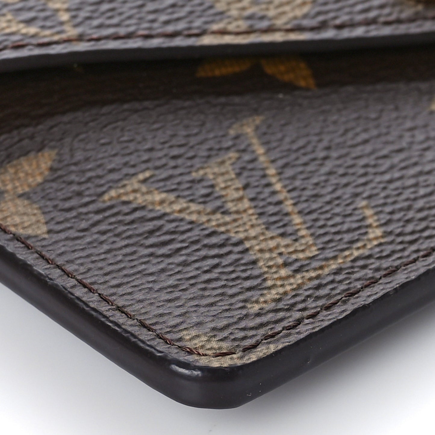 Monogram Recto Verso Card Holder Black