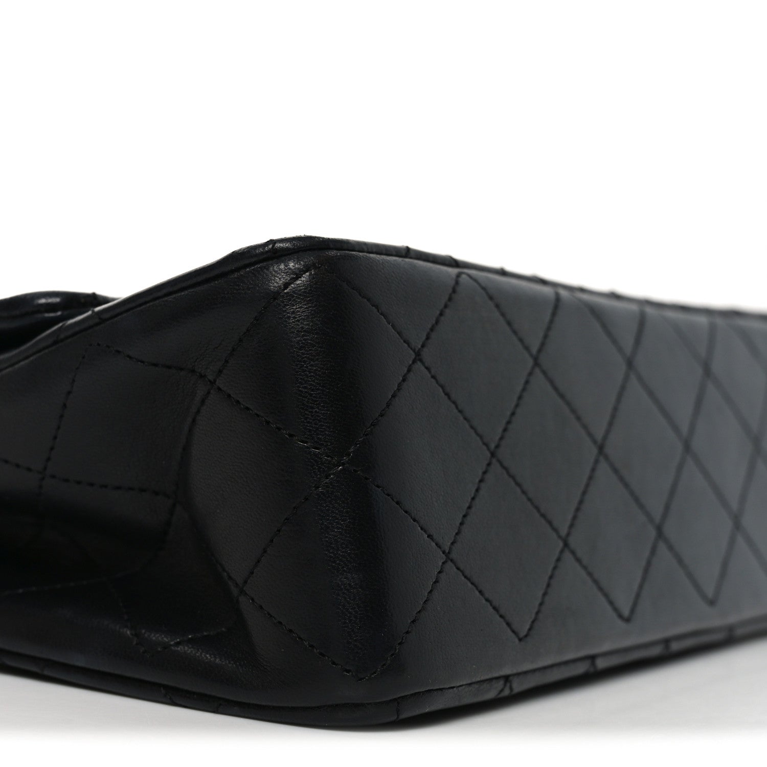 Chanel Lambskin Quilted Small Double Flap Black 9 of 10