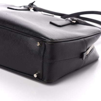Prada Saffiano Lux Bowler Black 9 of 10