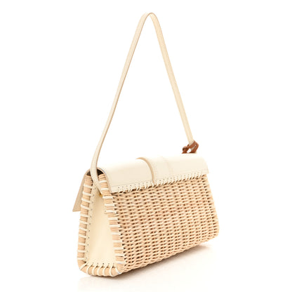 Jacquemus Wicker Le Bambino Long Ivory 3 of 13