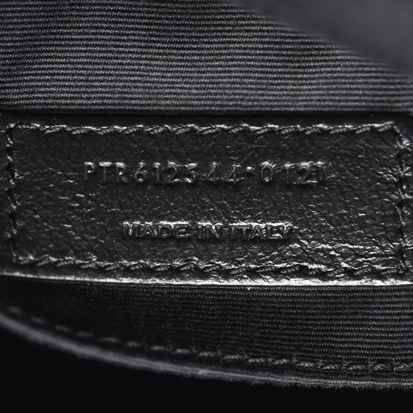 Calfskin Matelasse Monogram Lou Camera Bag Black
