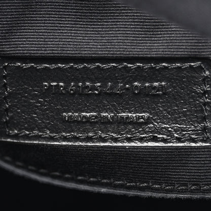 Saint Laurent Calfskin Matelasse Monogram Lou Camera Bag Black 7 of 13