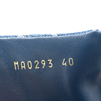 Louis Vuitton Monogram Denim LV Pool Pillow Flat Comfort Mule 40 Blue 8 of 8