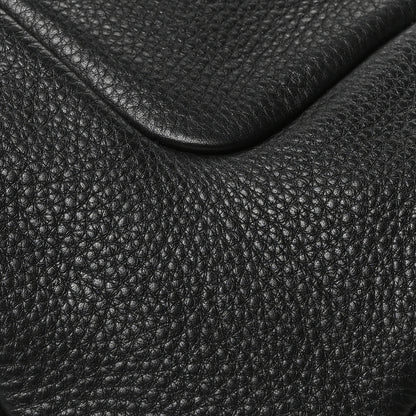 Saint Laurent Pebbled Lambskin Medium Easy Sac Black 8 of 11