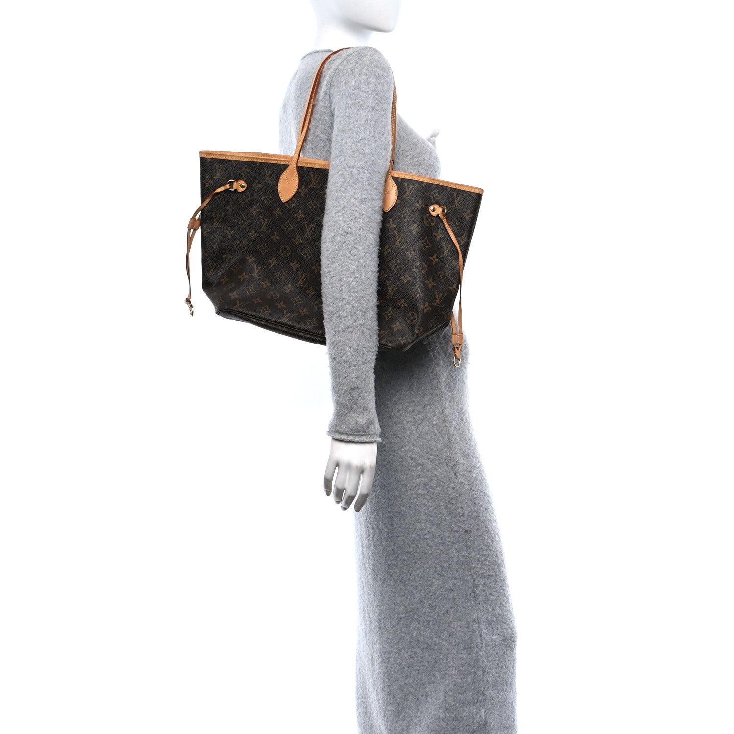 Louis Vuitton Monogram Neverfull MM 2 of 12