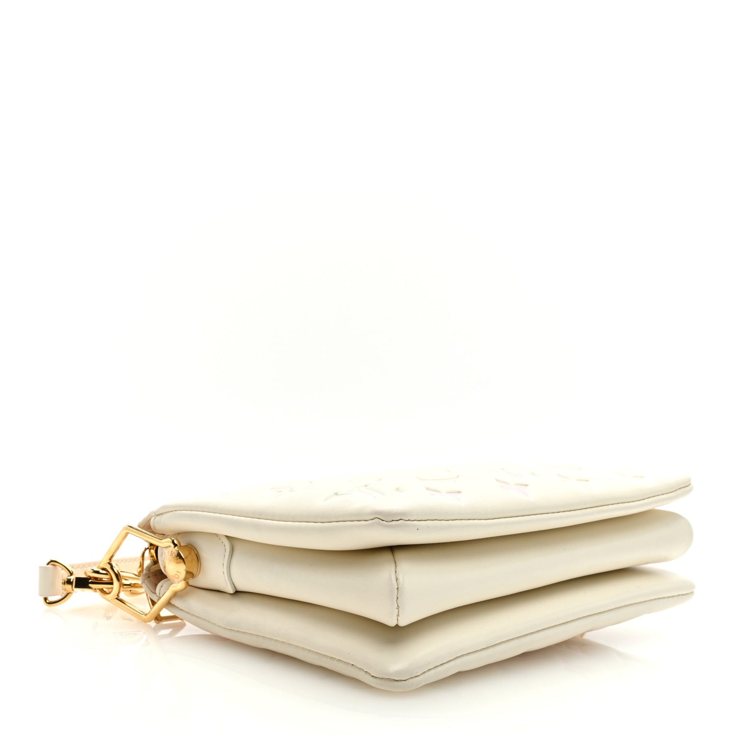 Lambskin Monogram Embossed Coussin BB Quartz Multicolor