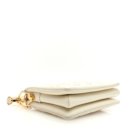 Louis Vuitton Lambskin Monogram Embossed Coussin BB Quartz Multicolor 4 of 10