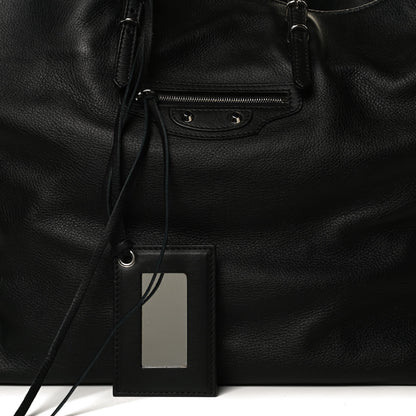 Balenciaga Supple Calfskin Papier A4 Zip Around Tote Black 8 of 14