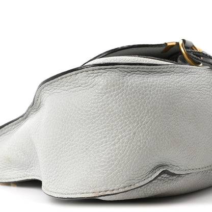 Chloe Calfskin Small Marcie Satchel Airy Grey 9 of 10