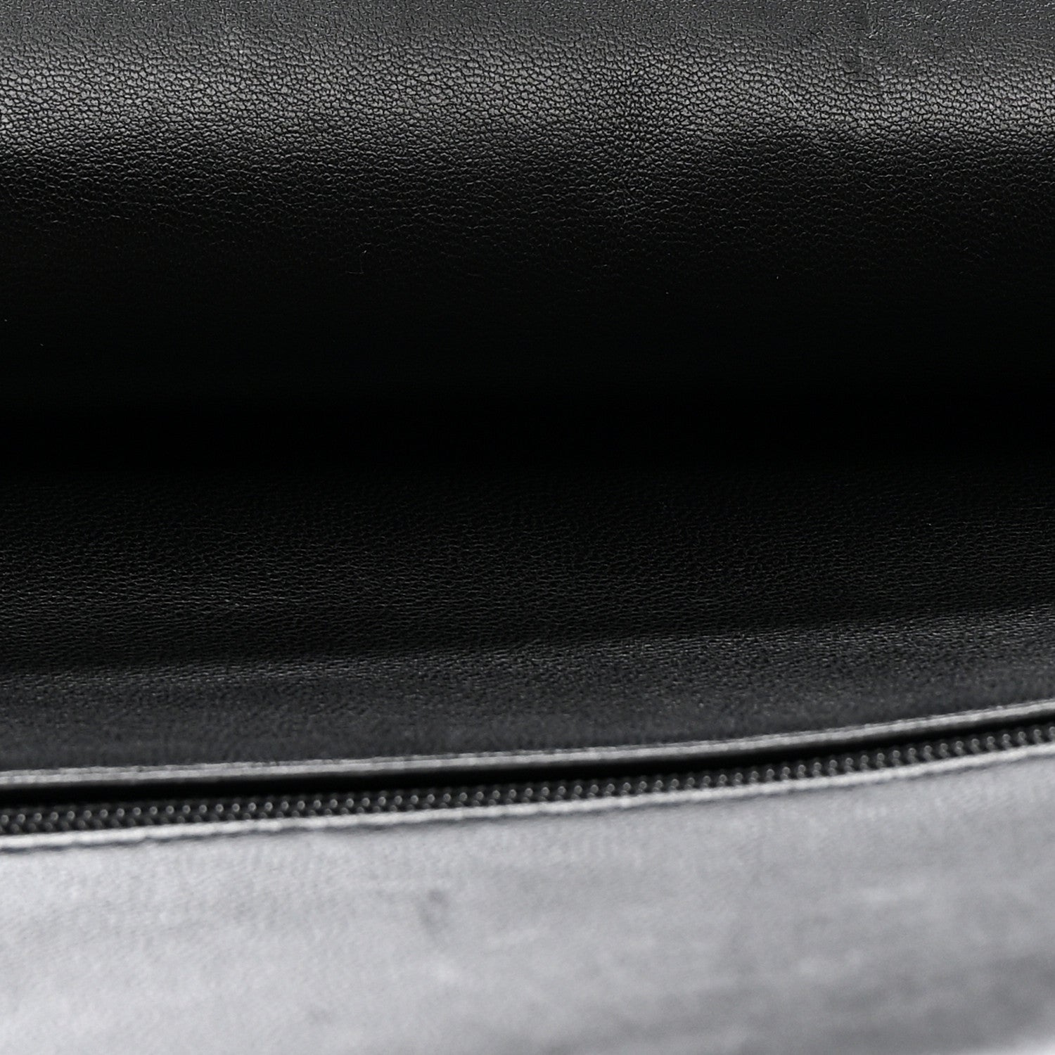 Chanel Lambskin Quilted Medium Double Flap Black 11 of 16