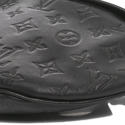 Louis Vuitton Calfskin Monogram Shadow Discovery Bumbag Black 9 of 9