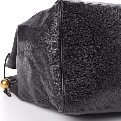 Chanel Caviar Timeless XL Weekender Bag Black 9 of 11