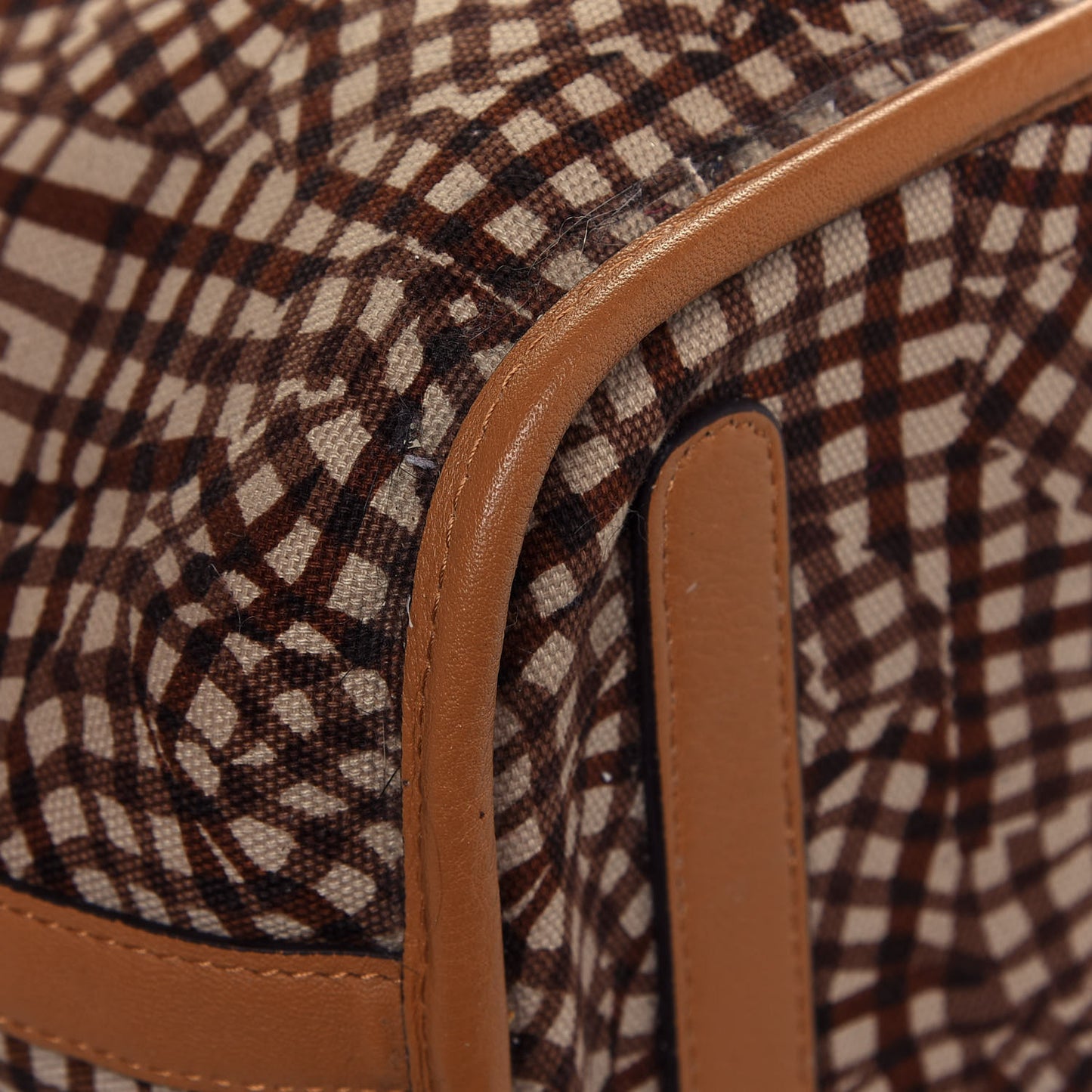 Visetos Medium Liz Reversible Shopper Tote Cognac
