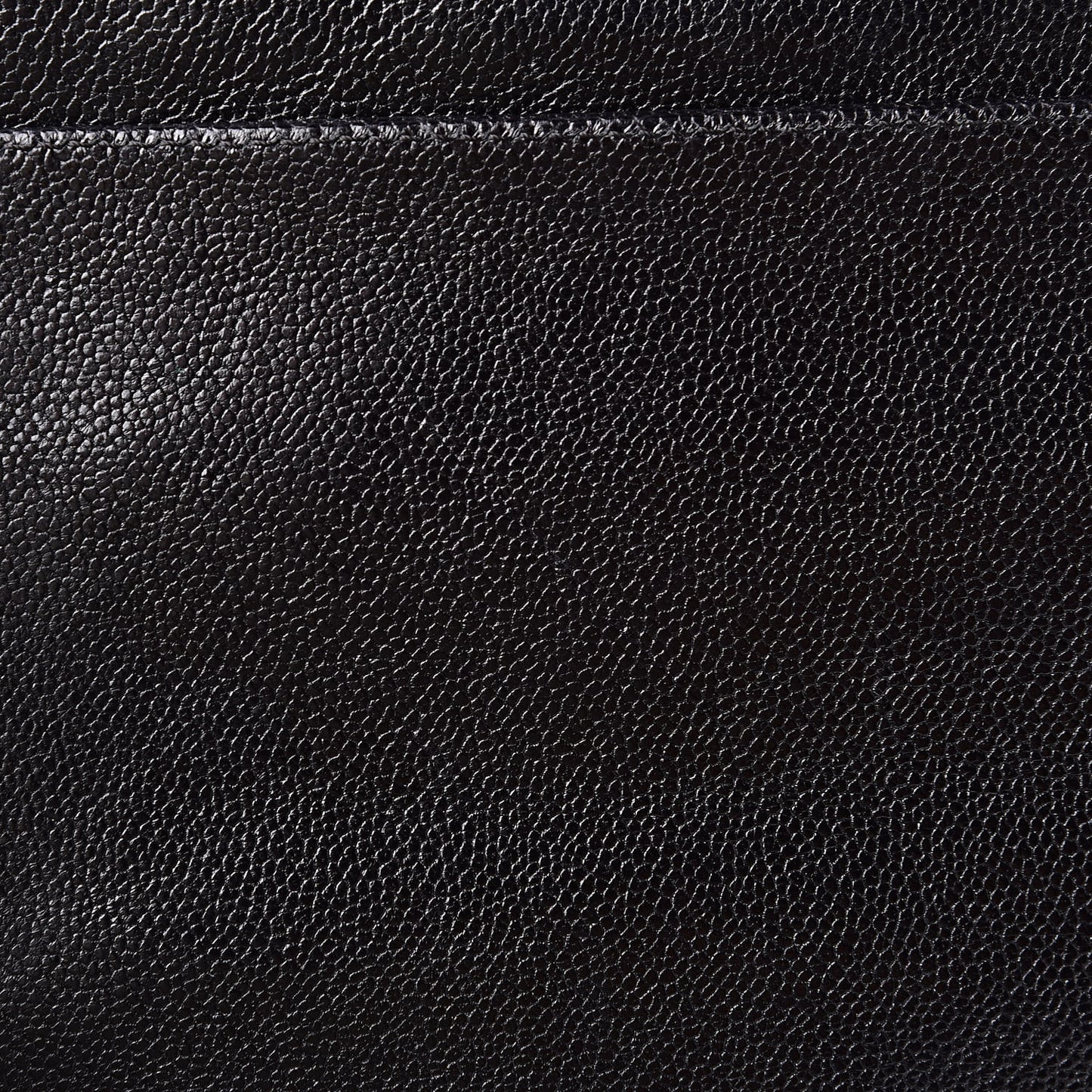 Glazed Caviar Pocket In The City Tote Black