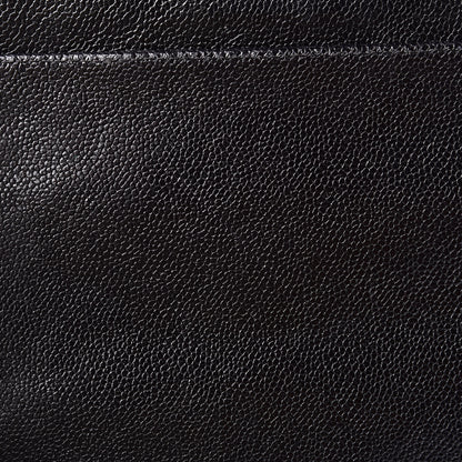 Chanel Glazed Caviar Pocket In The City Tote Black 8 of 11