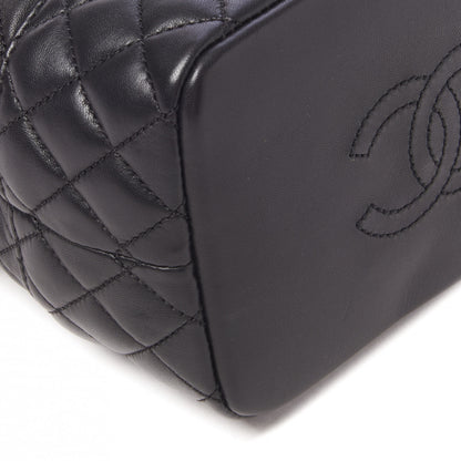 Chanel Lambskin Quilted Small Hobo Black 5 of 9