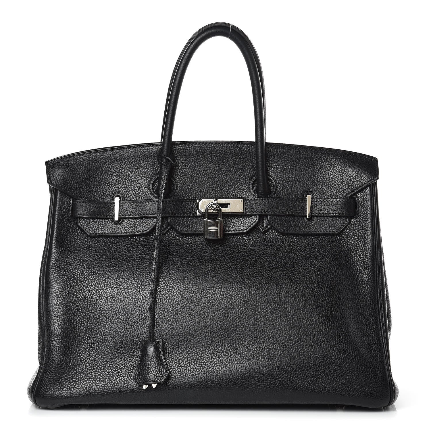 Hermes Taurillon Clemence Birkin 35 Black 1 of 33