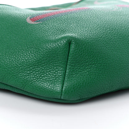 Gucci Grained Calfskin Logo Belt Bag Green 7 of 12