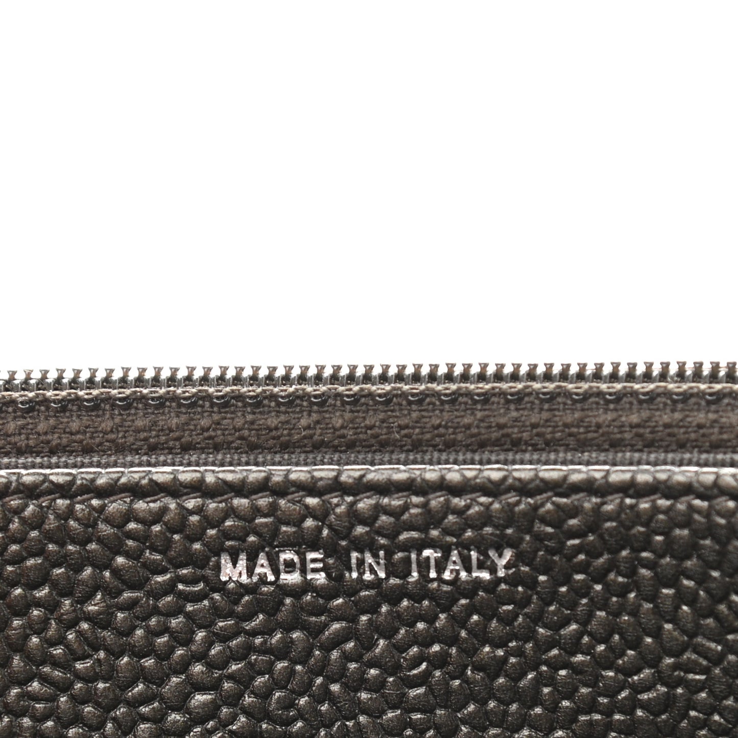 Caviar Quilted Wallet On Chain WOC Dark Green