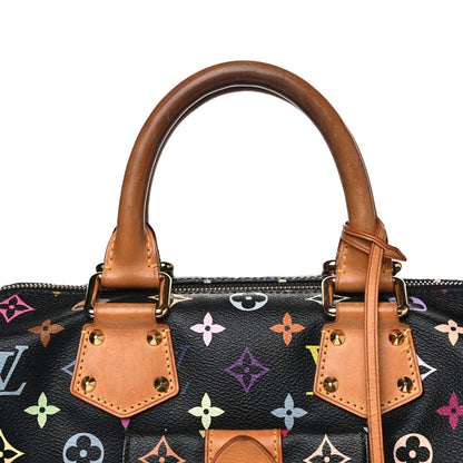 Louis Vuitton Monogram Multicolor Speedy 30 Black 12 of 16