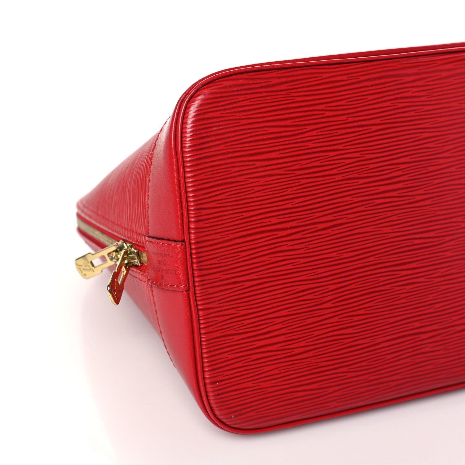 Louis Vuitton Epi Alma PM Castillan Red 8 of 9