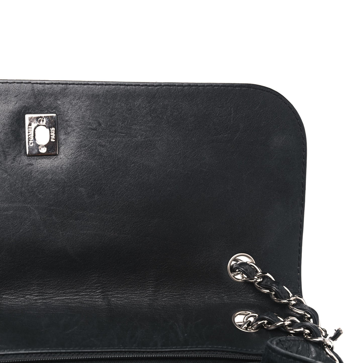 Calfskin Quilted In The Business Flap Bag Black