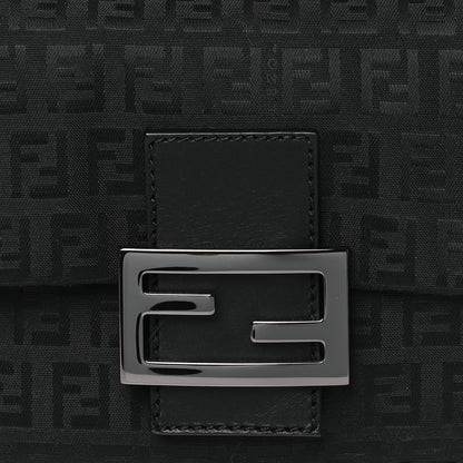 Fendi Zucchino Mini Mama Baguette Black 7 of 9