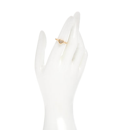 Chopard 18K Yellow Gold Diamond Happy Heart Ring 51 5.75 2 of 6
