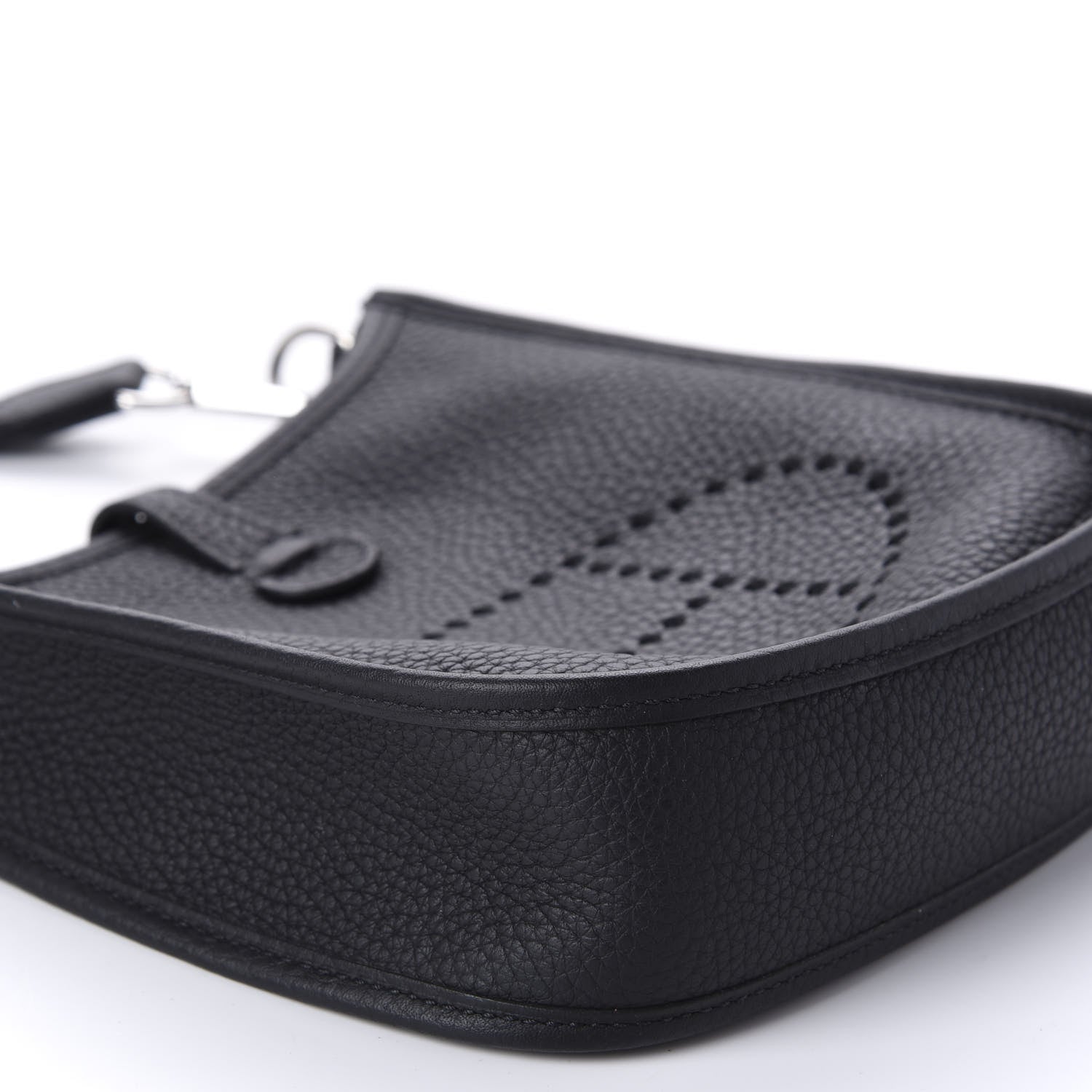 Hermes Taurillon Clemence Evelyne TPM Black 6 of 10