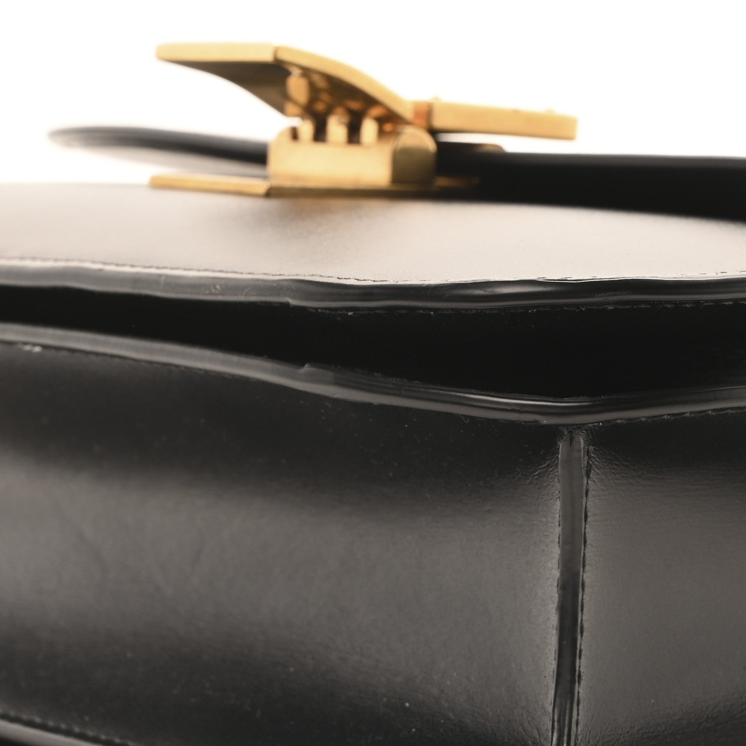 Celine Box Calfskin Medium Classic Box Flap Bag Black 10 of 10