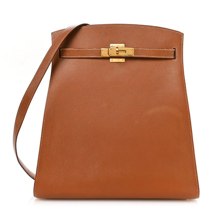 Hermes Courchevel Kelly Sport GM Gold 1 of 10