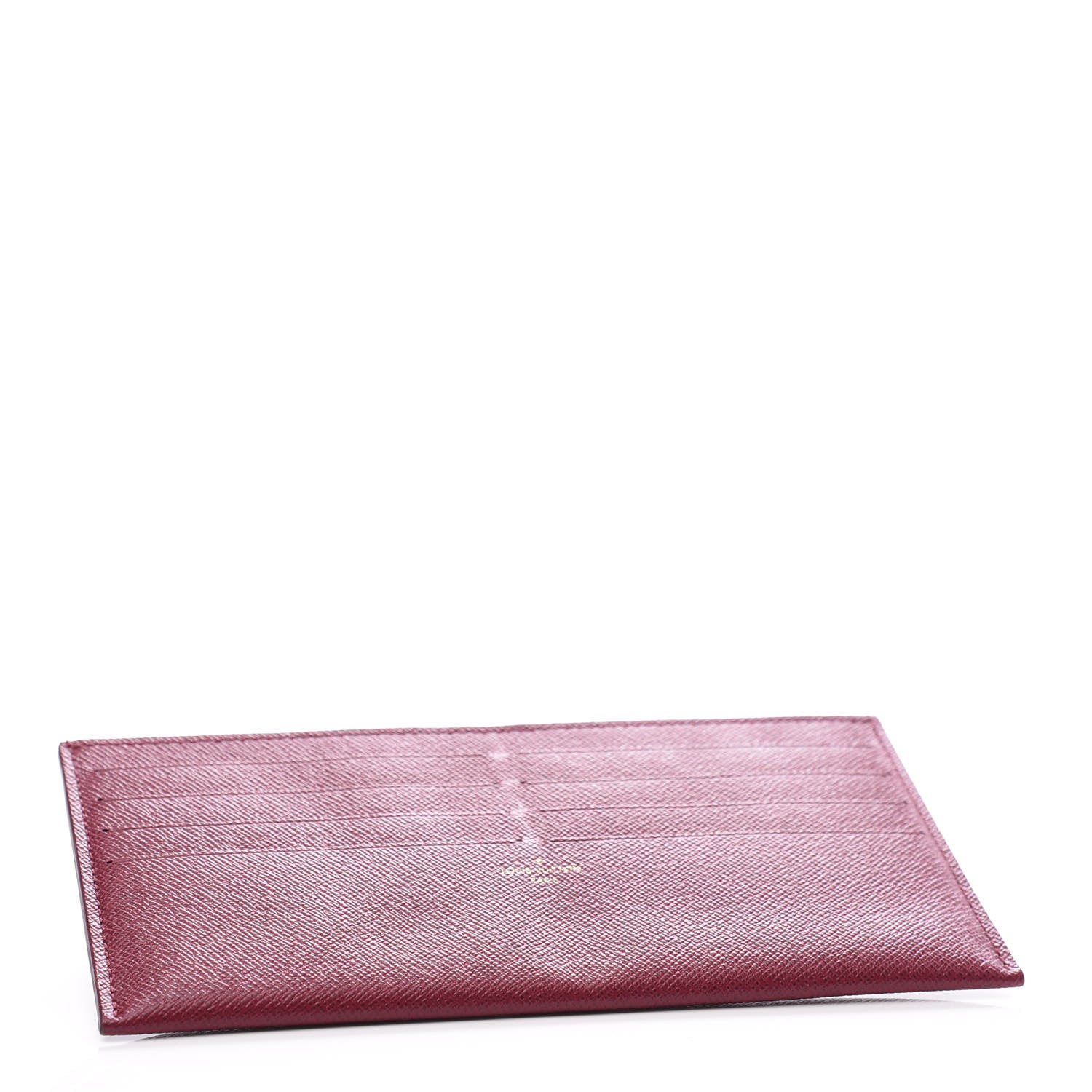 Louis Vuitton Calfskin Felicie Card Holder Insert Fuchsia 3 of 7
