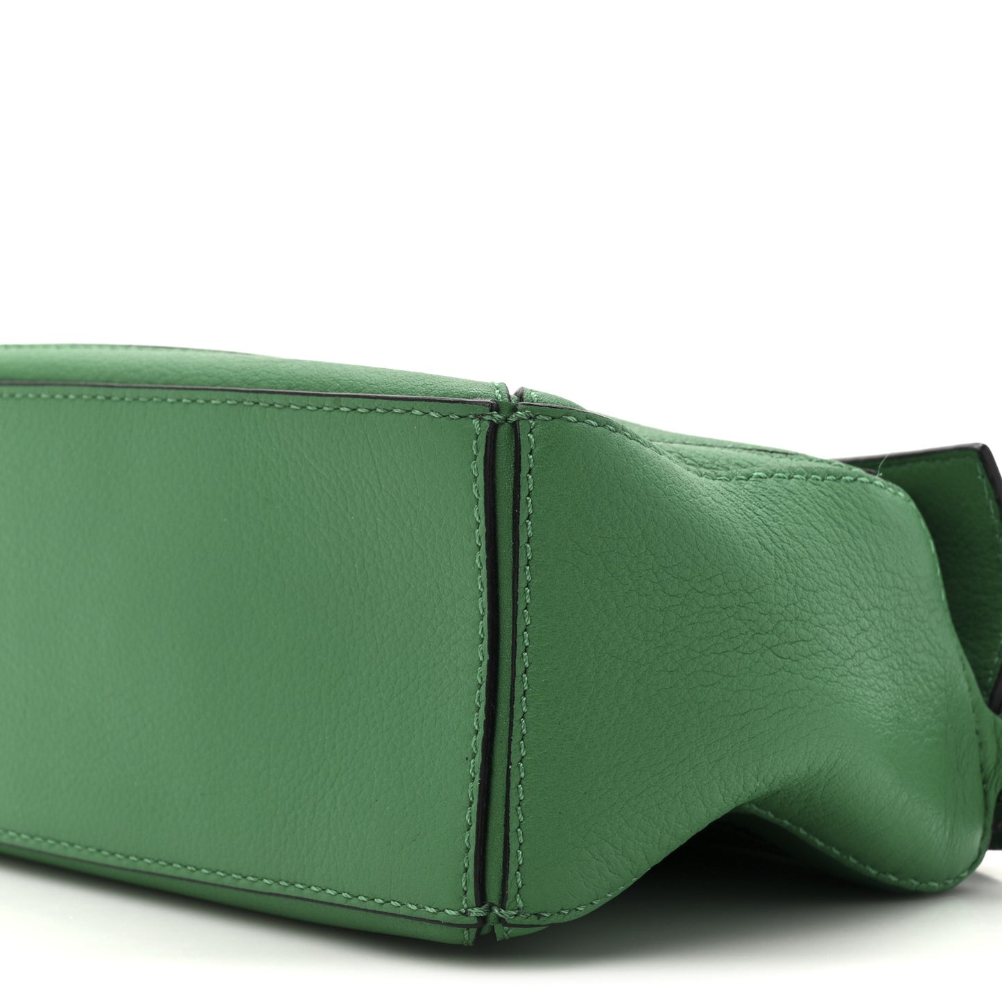 Calfskin Mini Puzzle Bag Jungle Green