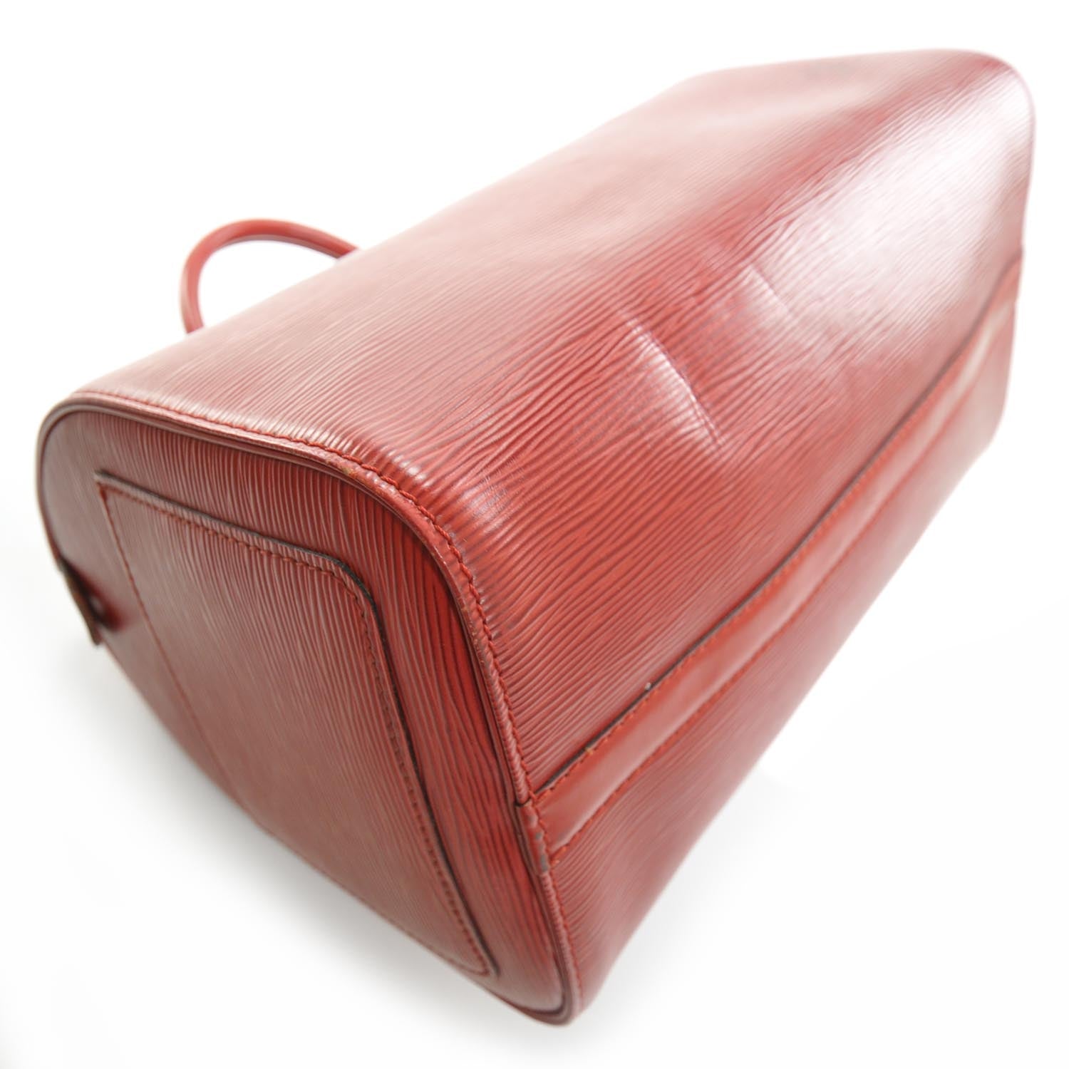 Louis Vuitton Epi Speedy 30 Red 5 of 9