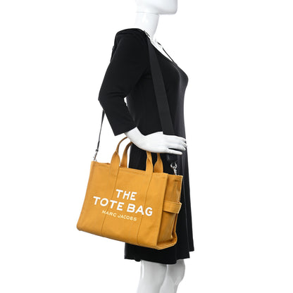 Marc Jacobs Cotton Canvas Medium The Traveler Tote Bag Sunflower 2 of 11